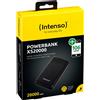 Intenso Powerbank Batteria Portatile XS20000 20000mAh colore Nero - 7313550 Intenso
