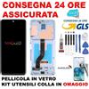 DISPLAY TOUCH FRAME AMOLED SAMSUNG GALAXY S20+ PLUS SM-G985 G986 SCHERMO BLU