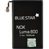 03129FA Batteria Originale Blue Star 1600mah Li-ion Pila Litio Per Nokia N9 Lumia 800