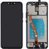 PER HUAWEI DISPLAY TOUCH FRAME ORIGINALE SERVICE HUAWEI MATE 20 LITE SNE-LX1 AL00 NERO /BLU
