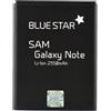 0303B4A Batteria Originale Blue Star 3,7v 2550mah Li-ion Per Samsung Galaxy Note N7000