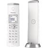 PANASONIC KXTGK212JTW TELEFONO CORDLESS DUO 1.5" VIVAVOCE 50NUMERI ECO BIANCO