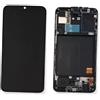 LCD DISPLAY PER SAMSUNG GALAXY A40 A405F OLED VETRO TOUCH DISPLAY FRAME