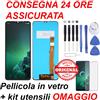 Alcatel DISPLAY LCD TOUCH SCREEN ALCATEL 3X 2019 5048U VETRO SCHERMO NERO
