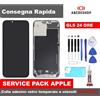DISPLAY PER IPHONE 13 PRO MAX ORIGINALE SERVICE PACK SCHERMO TOUCH SCREEN VETRO