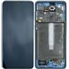 Samsung DISPLAY LCD FRAME ORIGINALE SAMSUNG SERVICE PACK GALAXY A33 5G SM-A336 BLU