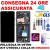 OLED PREMIUM DISPLAY LCD FRAME SOFT OLED SAMSUNG GALAXY S21 ULTRA SM-G998 TOUCH SCREEN NERO