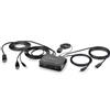 ‎ StarTech.com KVM Switch USB-C DisplayPort a 2 porte con cavi USB-A/DisplayPort/A