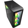 SHARKOON CASE ATX TK4 RGB PANNELLO E FRONTALE IN VETRO NO ALIM.