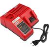 LabTEC M12&M18FC Caricatore doppio per Milwaukee 12 V 18 V 90 W ricambio per