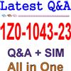 Miglior Materiale Di Pratica Per L'Esame 1Z0-1043-23 Q&A