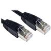 GI862 Cat 6 antigroviglio cavo schermato Ethernet LSZH Nero 3 metri