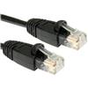 GI808 Cat 6 antigroviglio Ethernet Network LSZH cavo nero 0,5 metri