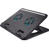 Cyclone Supporto per Laptop, Con 2 Ventole Di Raffreddamento