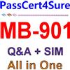 MS Materiale Di Pratica Per L'Esame MB-901 Q&A+SIM