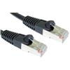 GI752 Cat 5e Antigroviglio schermato cavo Ethernet Nero 2 Metri
