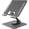 Does not apply MA-RST, Supporto per Tablet E Convertibile 2In1 Fino a 13", Girevole a 360° + Re