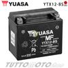 YUASA BATTERIA YUASA YTX12-BS Attivata / GILERA RUNNER VX 4T EURO3 125 2006-2007