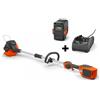 Husqvarna Decespugliatore Husqvarna 110il con batteria BLi10 e QC80 in dotazione