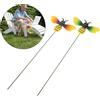 2 Pcs Decorazioni Per Insetti Da Giardino Api Decorative Su Bastone