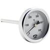 FIMET WATTS TERMOMETRO PER FORNO A LEGNA 500° C 60 MM SONDA LUNGA CM 10 15 20 30