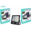 Linq FARO A LED LUCE RICARICA SOLARE IP67 600W CON CREPUSCOLARE TELECOMANDO GLED-8457