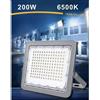 TrAdE Shop Traesio FARO LED 200W ULTRA SLIM ESTERNO GRIGIO IP65 LUCE 6500K 4000K 3000K FS200W-G5