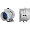 Blauberg Estrattore aria elicoidale BLAUBERG BI-Turbo 20cm + cavo 1080m3/h con termostato