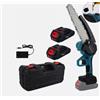 MOTOSEGA Seghetto Elettrico 48V 6" Prestazioni Elevate e Massima Sicurezza