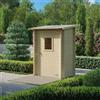 TheGoodGarden Casetta in legno 1,5x1 m Addossata Jack per Attrezzi con porta singola finestrat