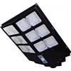 TrAdE Shop Traesio LAMPIONE STRADALE LAMPADA A LED DA 600W CON PANNELLO SOLARE TELECOMANDO IP65 USO