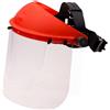 Valgarden Maschera regolabile per decespugliatore con visiera in plastica