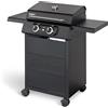 Does not apply Ecrave 2 Barbecue Elettrico - Griglia in Ghisa, Carrello per BBQ Con Spazio Di S
