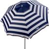 Ombrellone Da Spiaggia, 220 Cm, Antivento, Tetto Ventilato, Palo Da 28-32 Mm, Pr