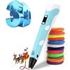 Penna In 3D PER BAMBINI E ADULTI Penne Stampa Schermo Lcd Con Filamento Colori