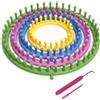 U6988 - Telaio per Maglieria Knitting, Telaio Circolare Lana, Rotondo, Kit (4 Fo