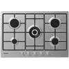 CANDY CHW74WX PIANO COTTURA INCASSO 5 BRUCIATORI 75CM INOX