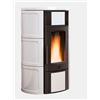 EXTRAFLAME 1295302 ISIDE IDRO 5.0.16 TERMOSTUFA A PELLET VENTILATA BIANCO A+