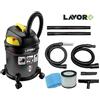 LAVOR FREDDY BIDONE ASPIRATUTTO 1200 WATT 20LT CENERE + LIQUIDI + SOLIDI NERO