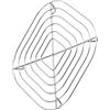 Portavaporiera in acciaio per friggitrice ad - 14,5x14,5 cm + 20,5x20,