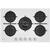 CANDY CVG74WTW PIANO COTTURA GAS 75CM VETRO BIANCO DOPPIA CORONA GRIGLIE GHISA