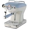Ariete 1389 Macchina da Caffè Espresso di Design 850W Celeste - Rotex