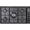 De'Longhi DE LONGHI FLN 59 DD PIANO COTTURA A GAS NERO 90 CM 5 BRUCIATORI 1 DOPPIA CORONA