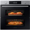 SAMSUNG NV7B45403BSU5 FORNO 60CM 76LT MULTIFUNZIONE VAPORE DUAL DOOR WIFI