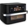 TRISTAR Friggitrice ad Aria Dualzone Flex 10 Litri Potenza 2800W Nero FR 9078 Tristar