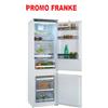 FRANKE Frigorifero Combinato FRANKE incasso No Frost 278 lt Classe E FCB 320 TNF BR