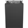 SMEG ST4523IN LAVASTOVIGLIE A SCOMPARSA TOTALE SLIM CLASSE E 45 CM 8 PROGRAMMI