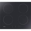 CANDY CI64248CTT PIANO COTTURA INDUZIONE 60CM 4ZONE TIMER FORO 48CM VETRO NERO