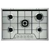 ELECTROLUX KGS7534SX PIANO COTTURA 5 FUOCHI 75 CM LINEA SLIM PROFILE INOX