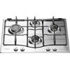 Ariston, Hotpoint Piano Cottura HOTPOINT 4 Fuochi Gas 60 cm Colore Acciaio PCN 642 IX/HAR